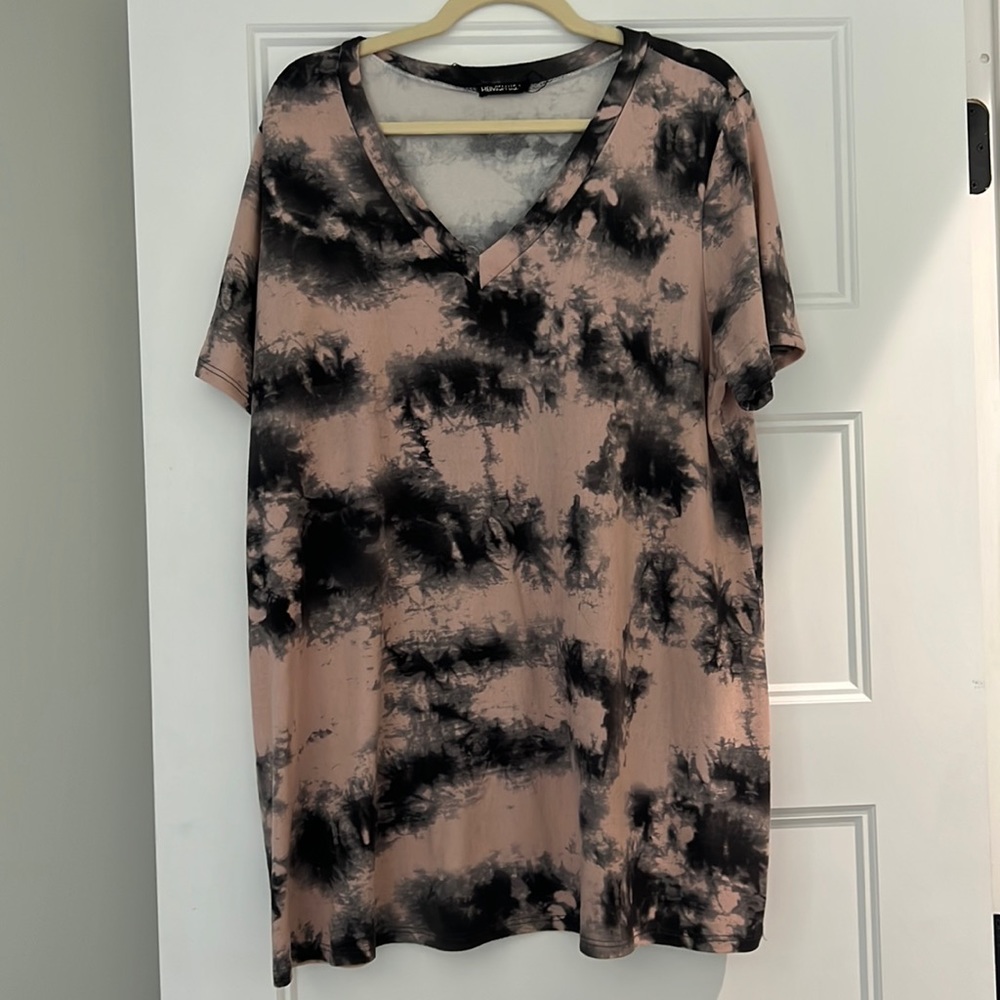 Tie dye boutique blouse